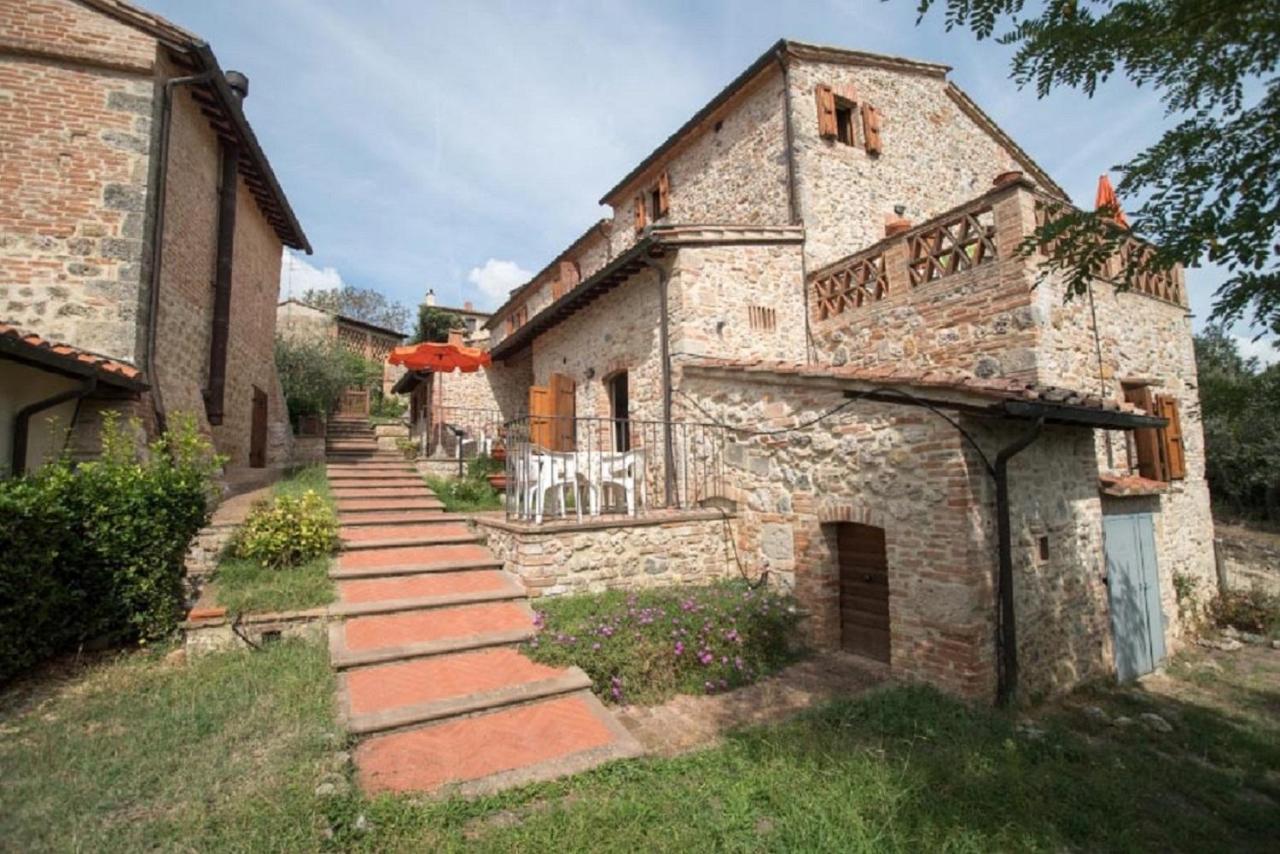 Case Vacanze Ranza, Casale Con Piscina E Relax 圣吉米纳诺 外观 照片