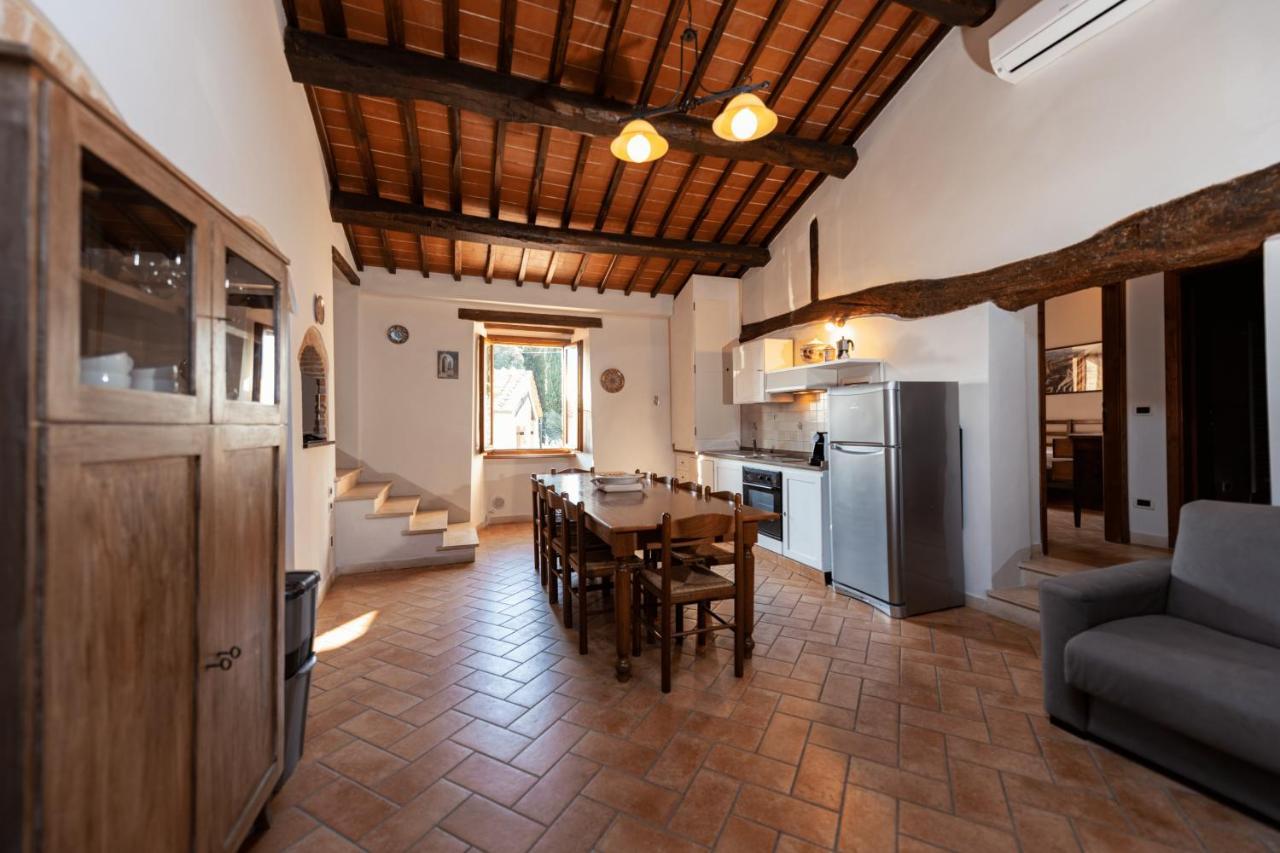 Case Vacanze Ranza, Casale Con Piscina E Relax 圣吉米纳诺 外观 照片