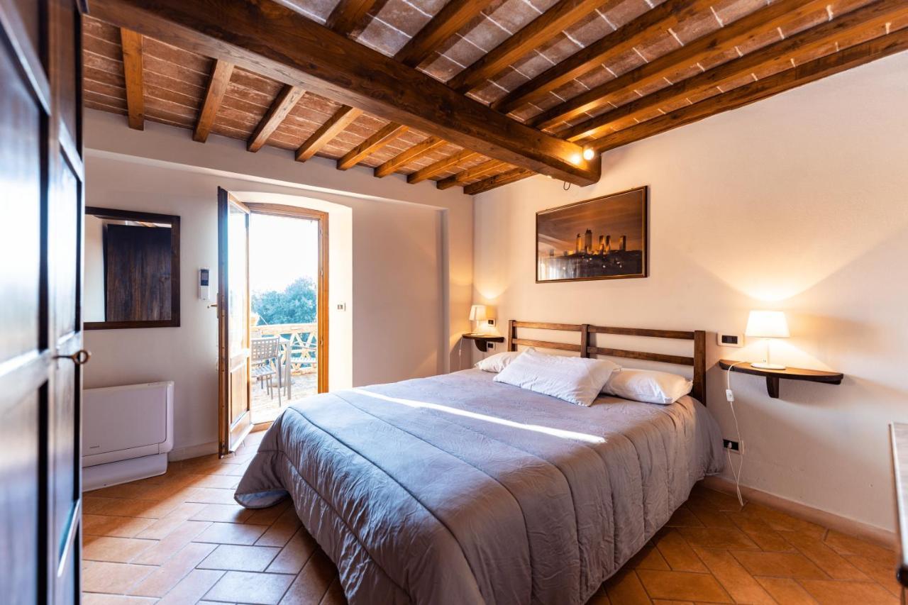 Case Vacanze Ranza, Casale Con Piscina E Relax 圣吉米纳诺 外观 照片