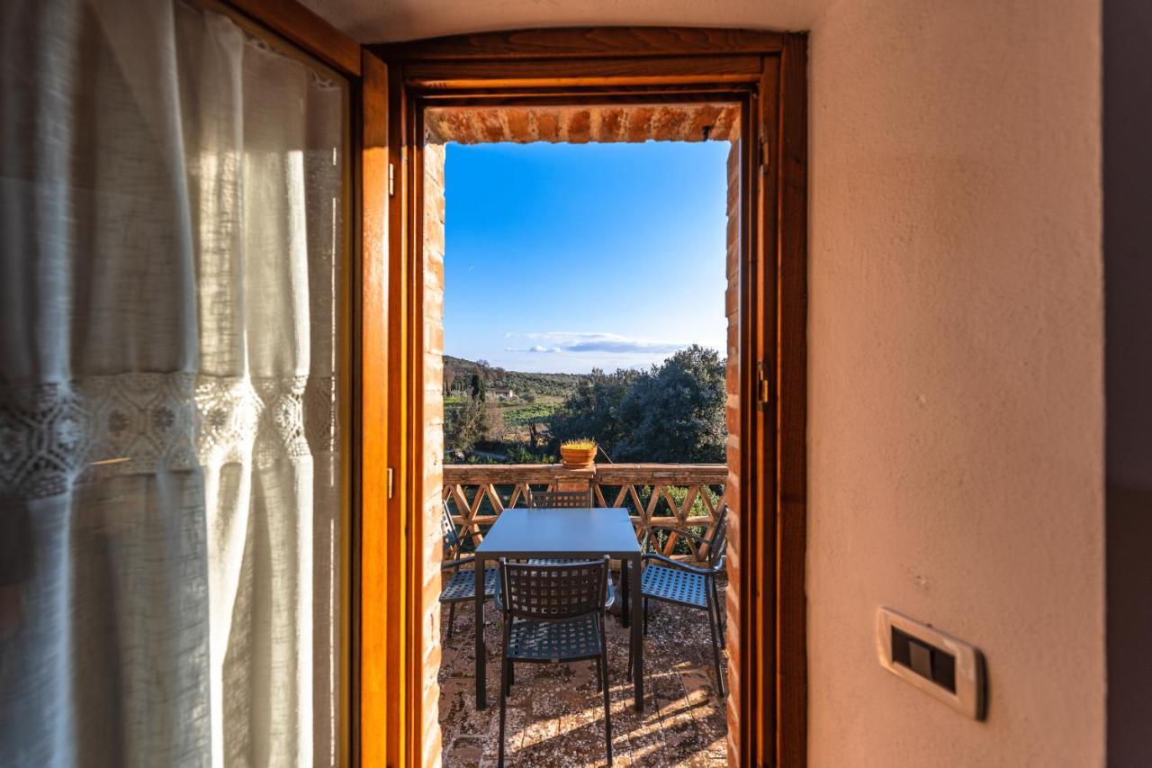Case Vacanze Ranza, Casale Con Piscina E Relax 圣吉米纳诺 外观 照片