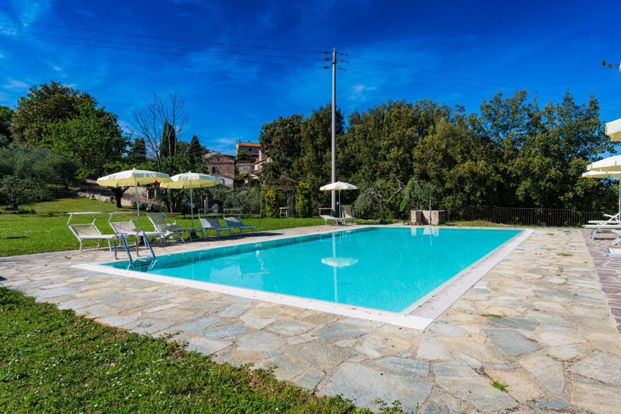 Case Vacanze Ranza, Casale Con Piscina E Relax 圣吉米纳诺 外观 照片