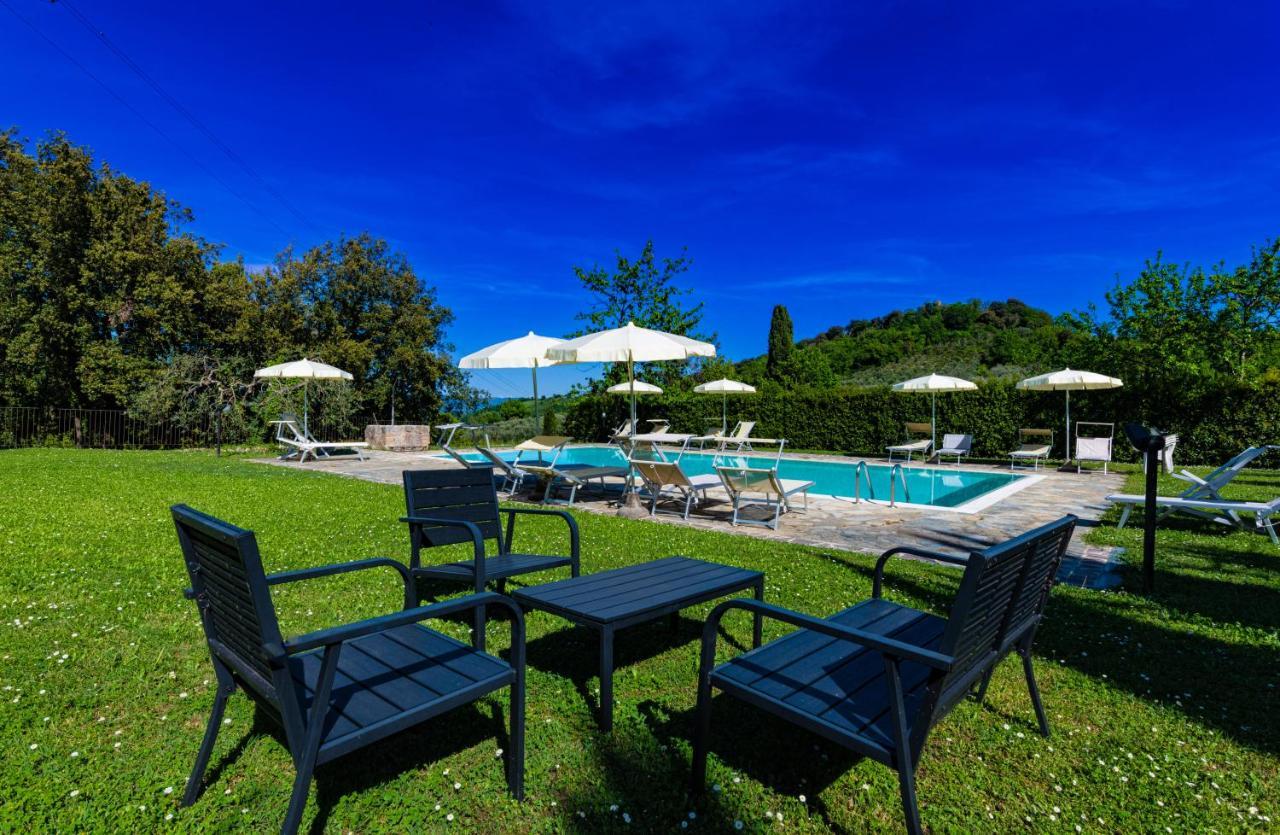 Case Vacanze Ranza, Casale Con Piscina E Relax 圣吉米纳诺 外观 照片