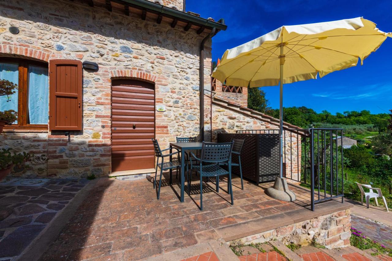 Case Vacanze Ranza, Casale Con Piscina E Relax 圣吉米纳诺 外观 照片
